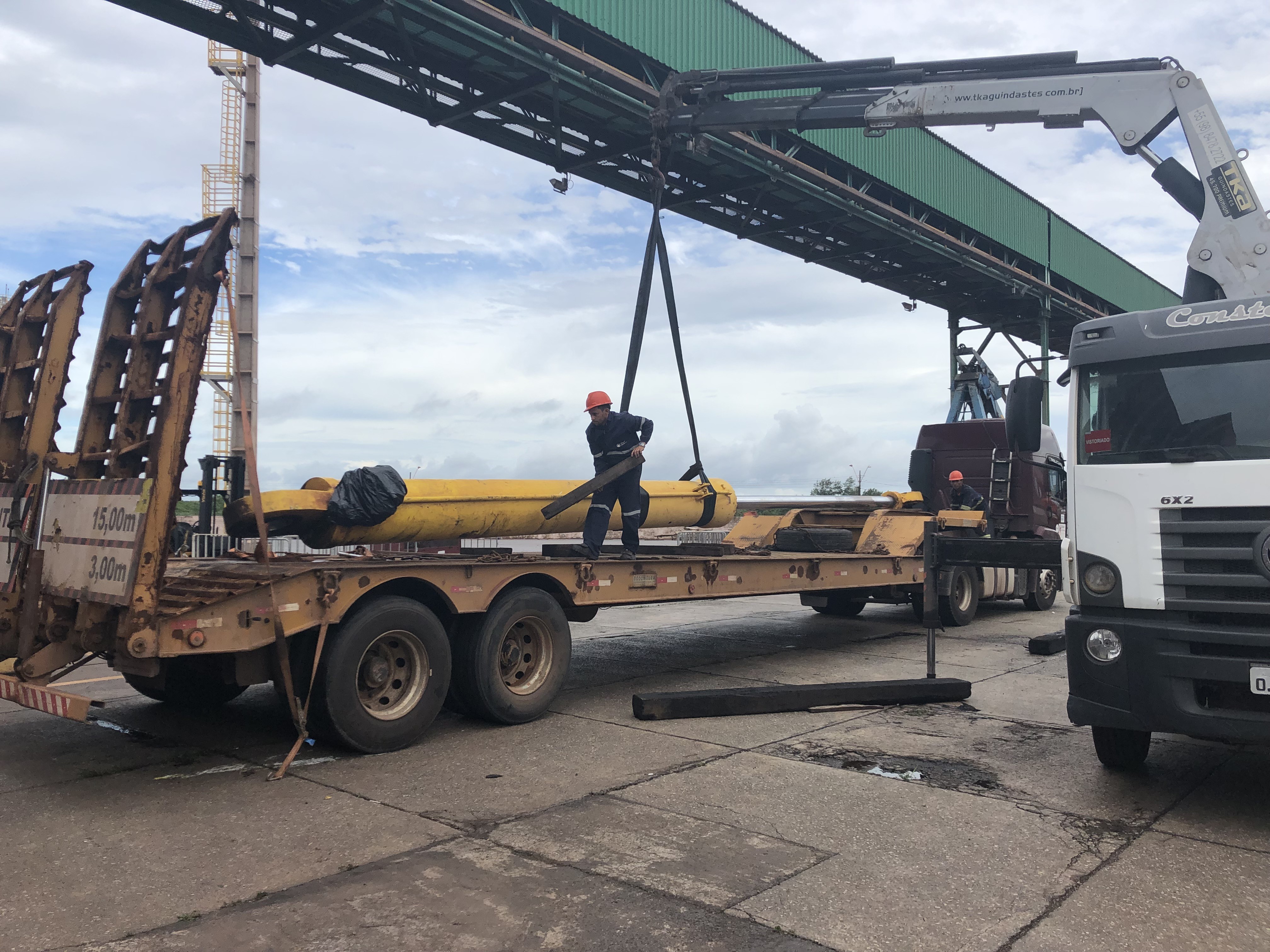 Dismantling of the LHM 250 port crane